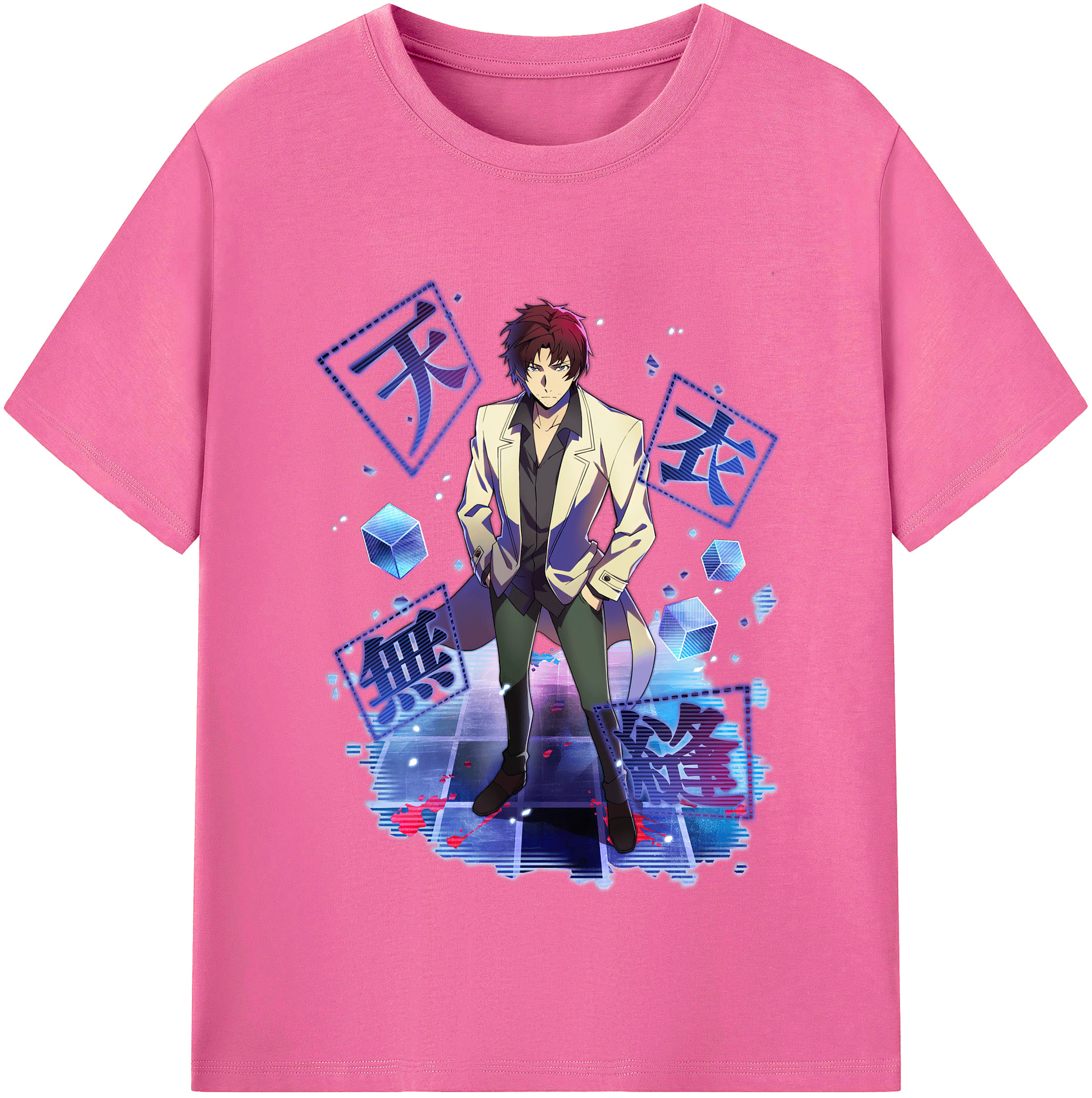 （画像用） 文豪ストレイドッグス Bungo Stray Dogs レディースカジュアルプリントTシャツ（綿100％）